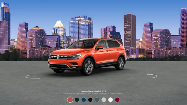 Volkswagen - Interactive Car Selector