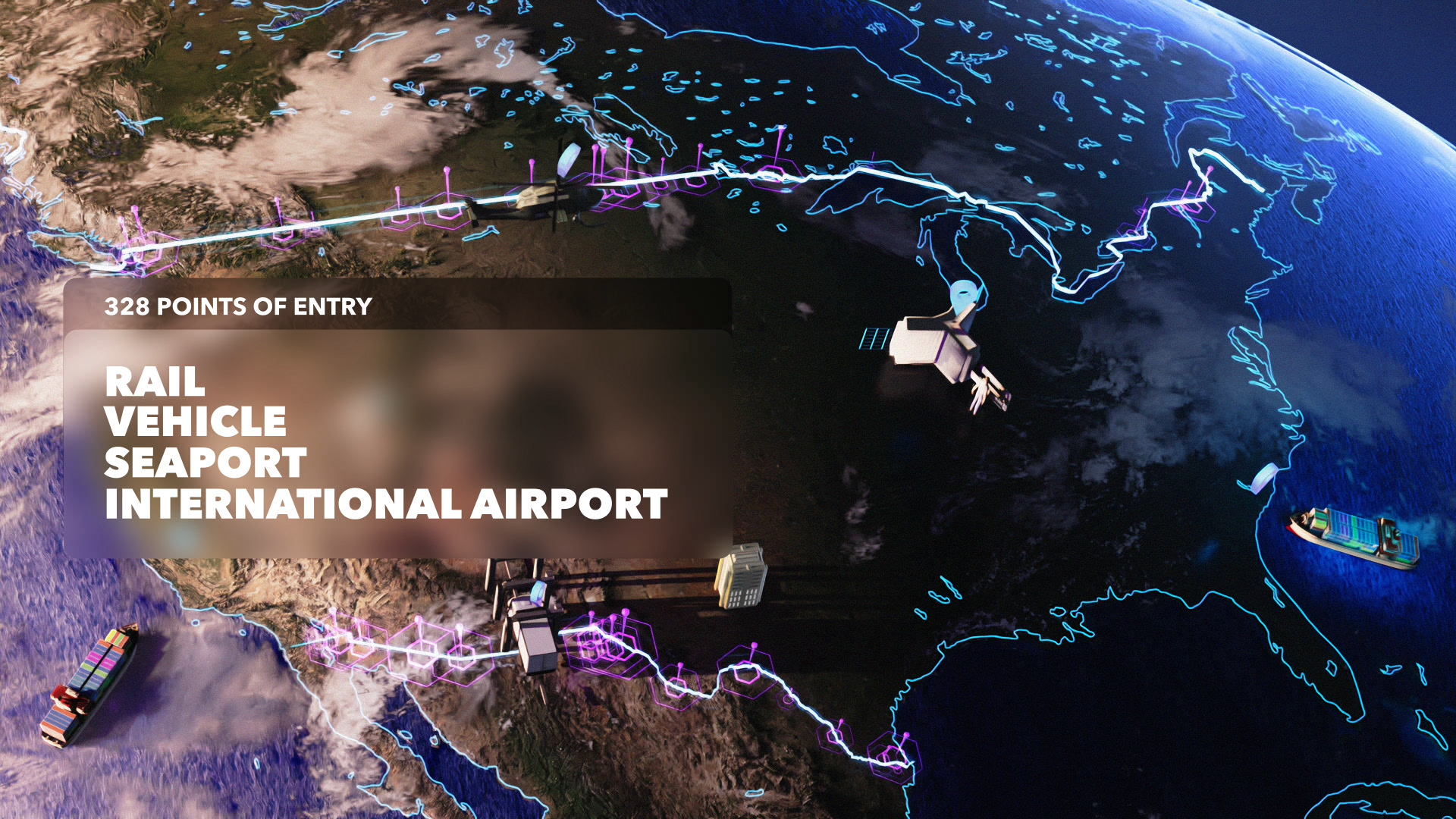 Leidos Enterprise Border Security film still 4